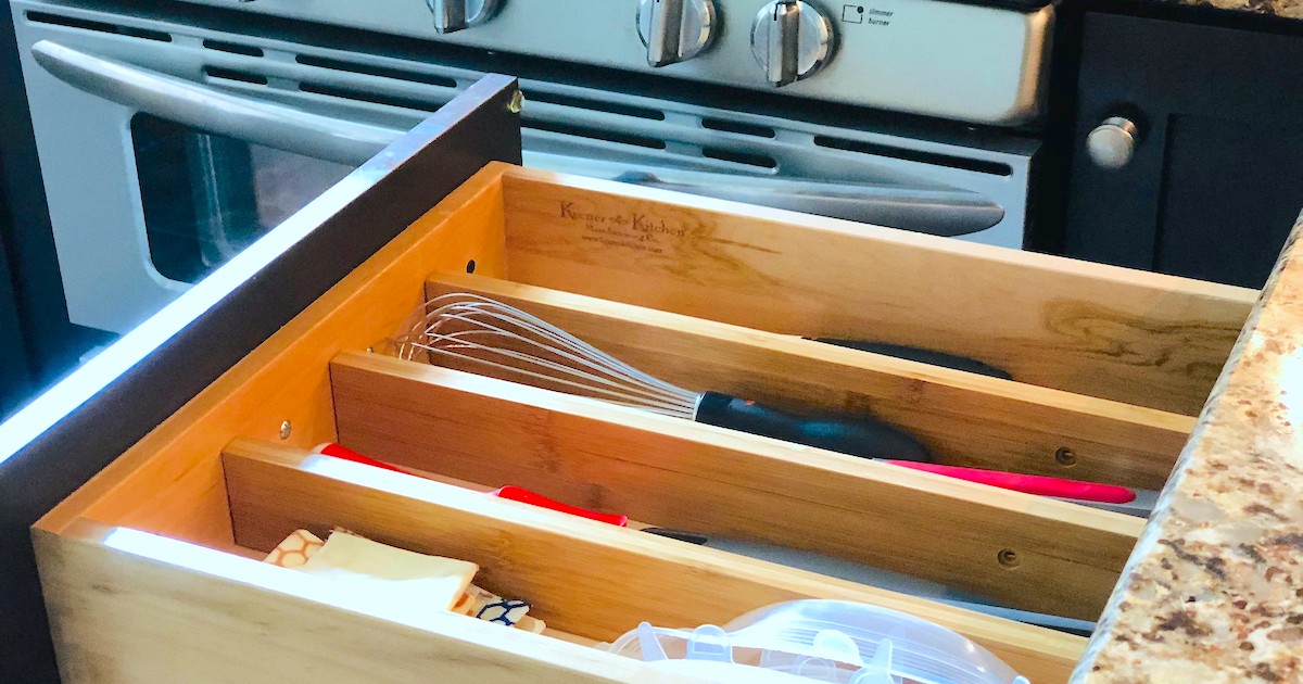 These Bamboo Drawer Dividers Are A Game Changer Under 6 Each   Bamboo Drawer Dividers 