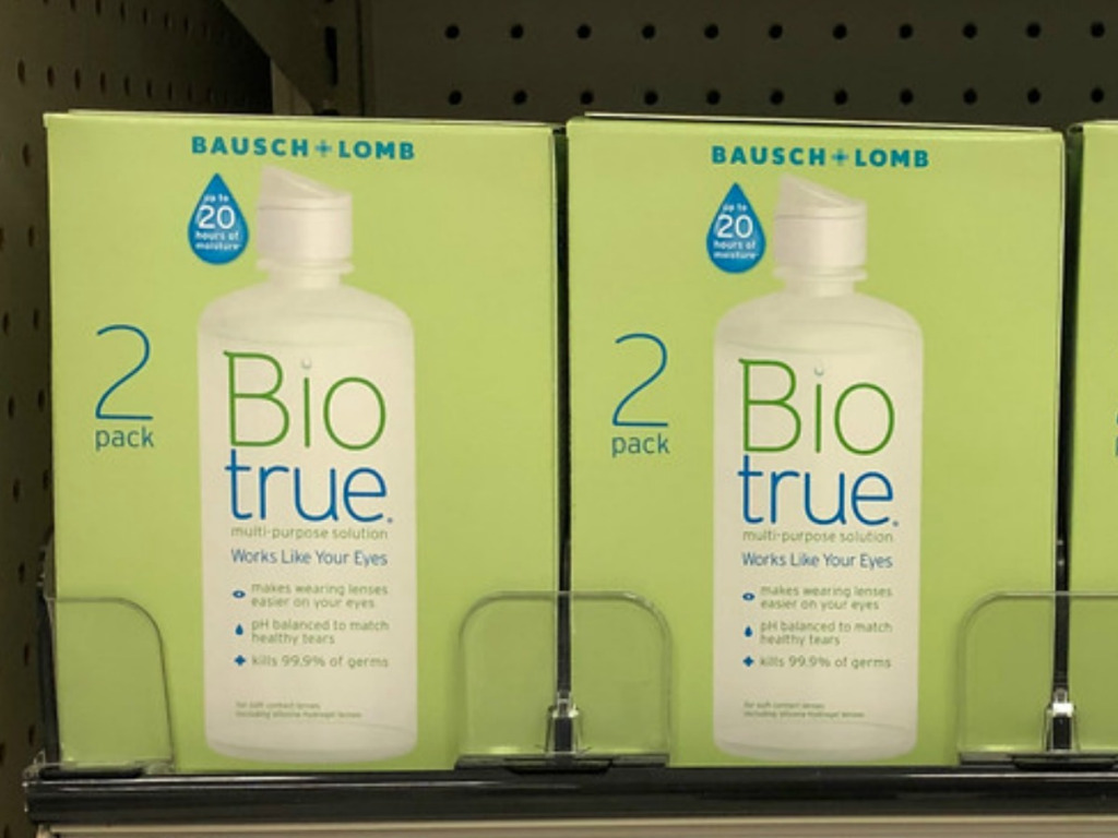 biotrue contact solution several on shelf