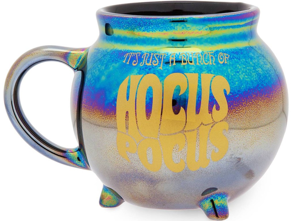 Hocus Pocus tie dye cauldron mug