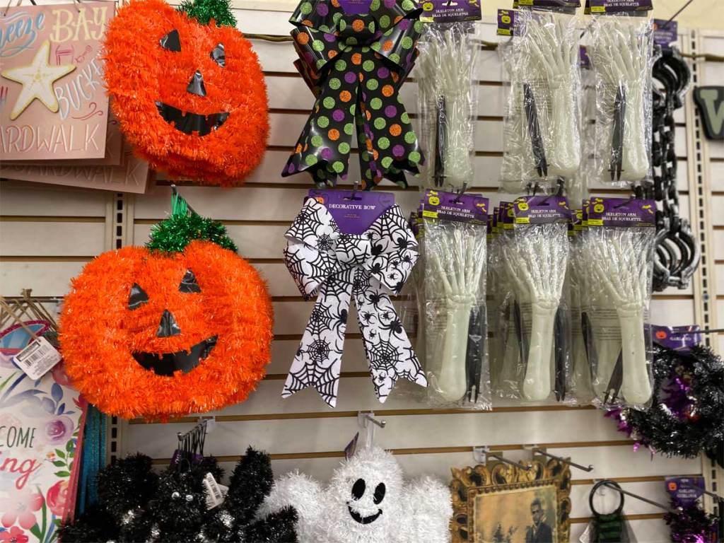 Halloween Decor, Activites & More Just 1 at Dollar Tree