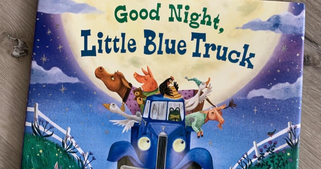 Good night little blue truck book cover