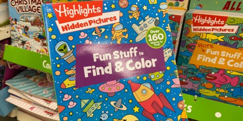 Highlights Hidden Pictures Coloring Books Only $1 at Dollar Tree