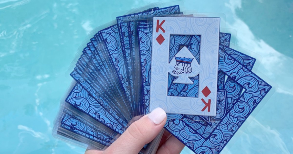 Highly-Rated Waterproof Playing Cards Only $6 on Amazon or Walmart.com