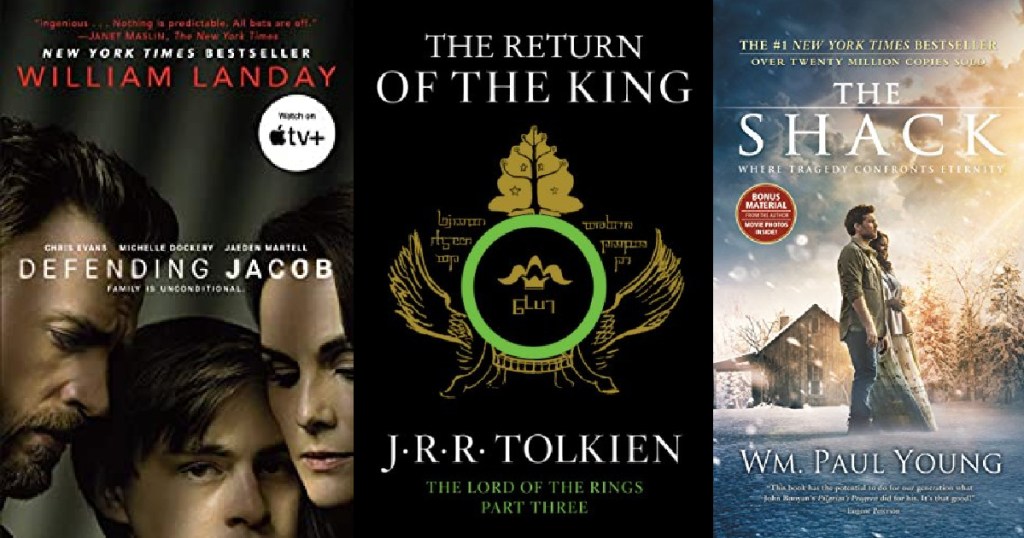 defending jacob, the return of the king, the shack book titles