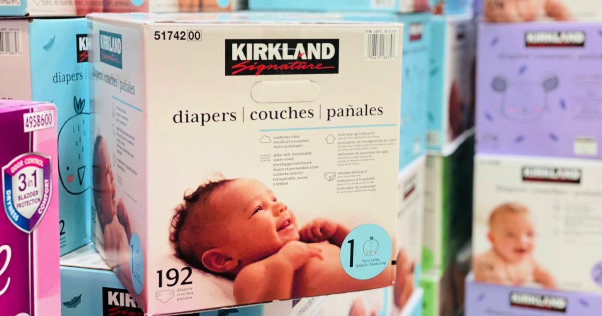 kirkland 192 count diapers