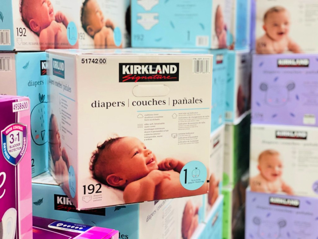 Kirkland Diapers ClubSize Boxes from 23 Shipped on