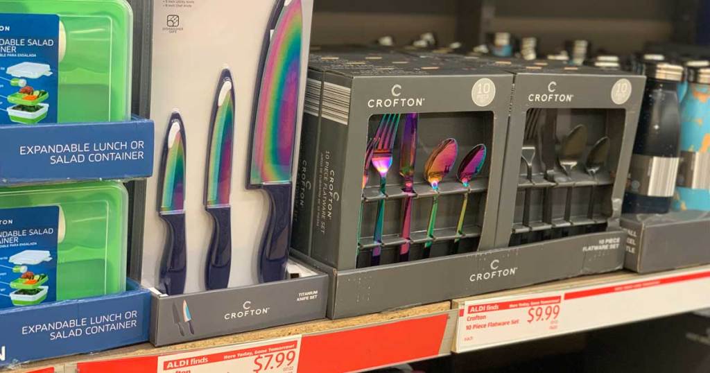 iridescent knife set