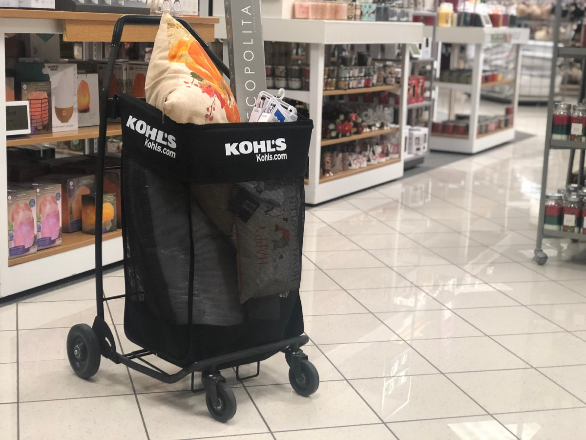 FREE 10 Kohl S Cash When You Go Paperless On Your Statements   Kohls Shopping Cart 3 