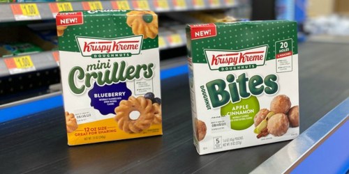 Krispy Kreme Doughnut Bites & Mini Crullers Now Available Exclusively at Walmart