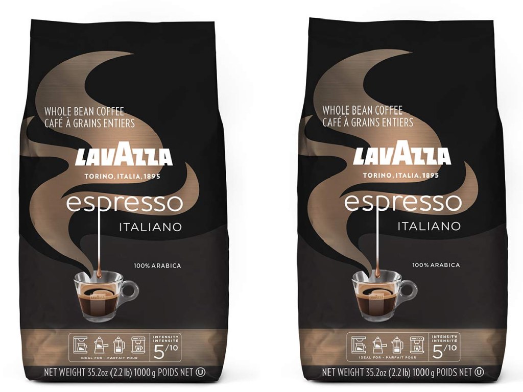 Lavazza Espresso Whole Bean Coffee 2.2 Pound Bag Only $10.48 Shipped on