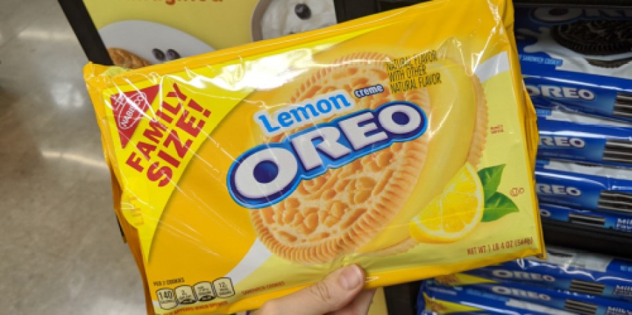 OREO Lemon Creme Family Size Pack Only $3.63 Shipped on Amazon