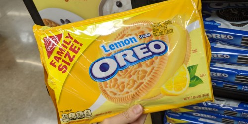 Lemon Creme Oreos are Now Available at Walmart for a Limited Time