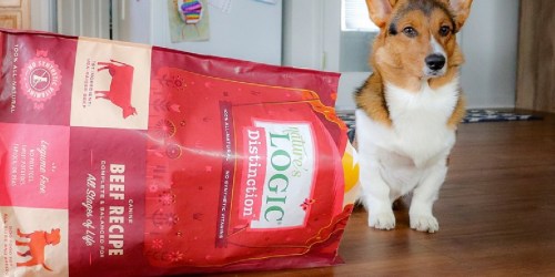FREE Nature’s Logic Distinction Dog Food 1LB Bag Printable Coupon ($6.49 value)