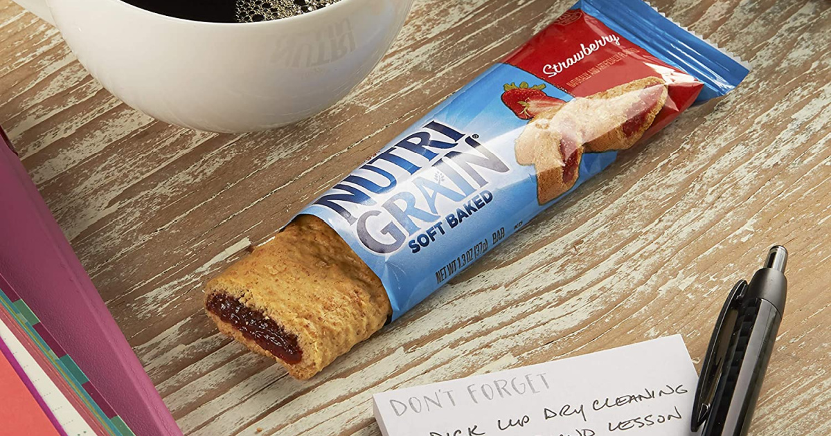 Kellogg's NutriGrain Bars 48Count Only 9.30 Shipped on Amazon (Just