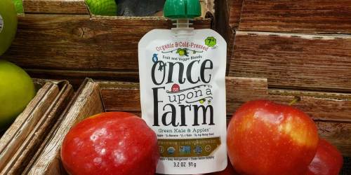 50% Off Once Upon a Farm Organic Baby Food Pouches at Target