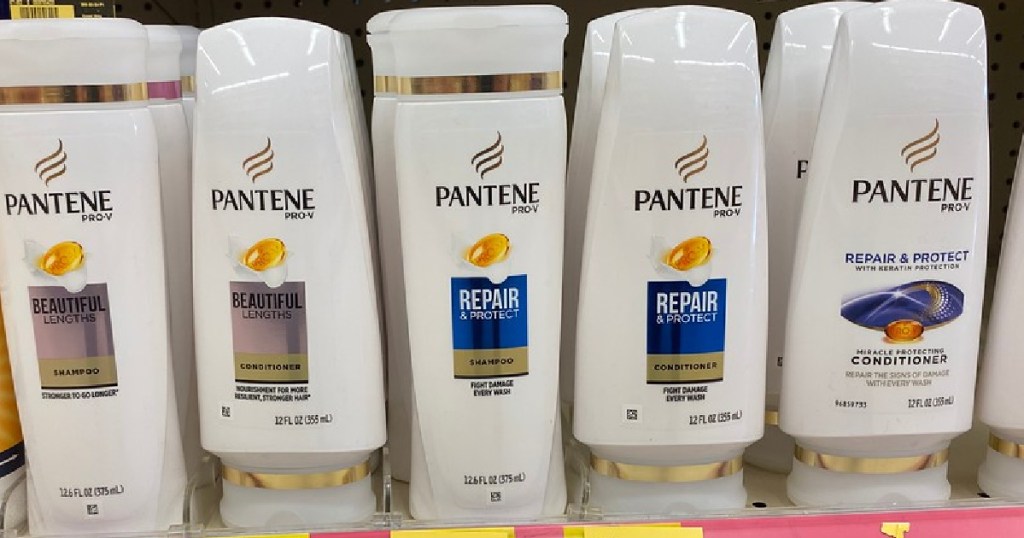 pantene shampoo and conditioner 