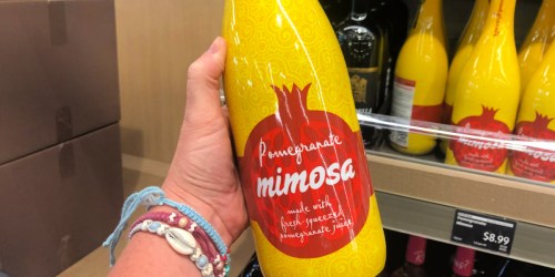 Ready-to-Drink Pomegranate Mimosa Only $8.99 at ALDI