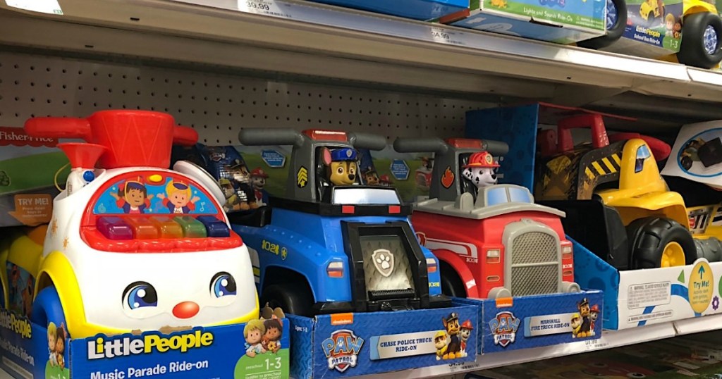ride-on toys at Walmart