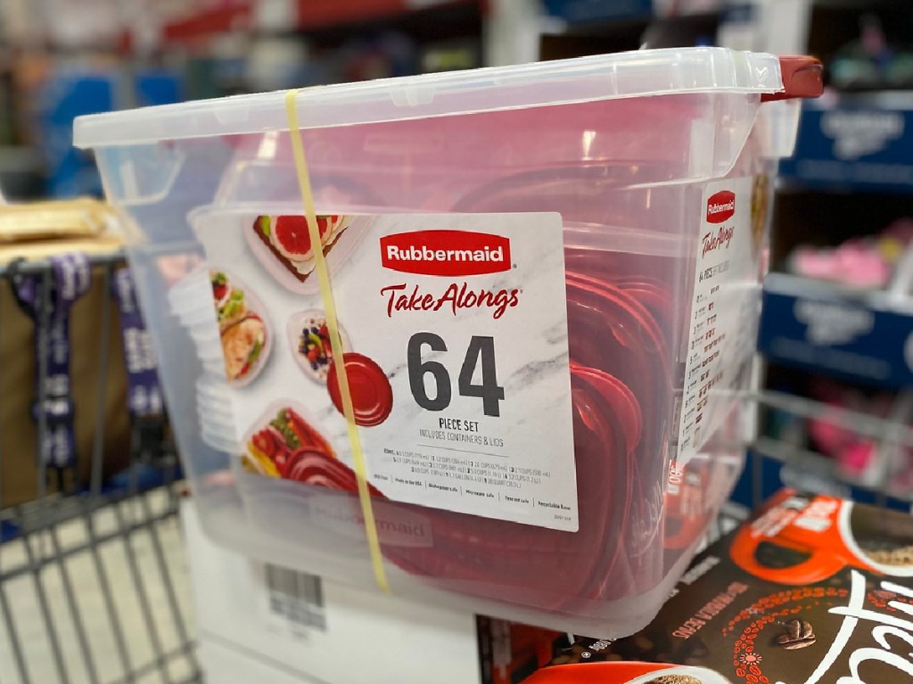 Sam's Club  Rubbermaid 64-Piece Take Along Set ONLY $15.98!