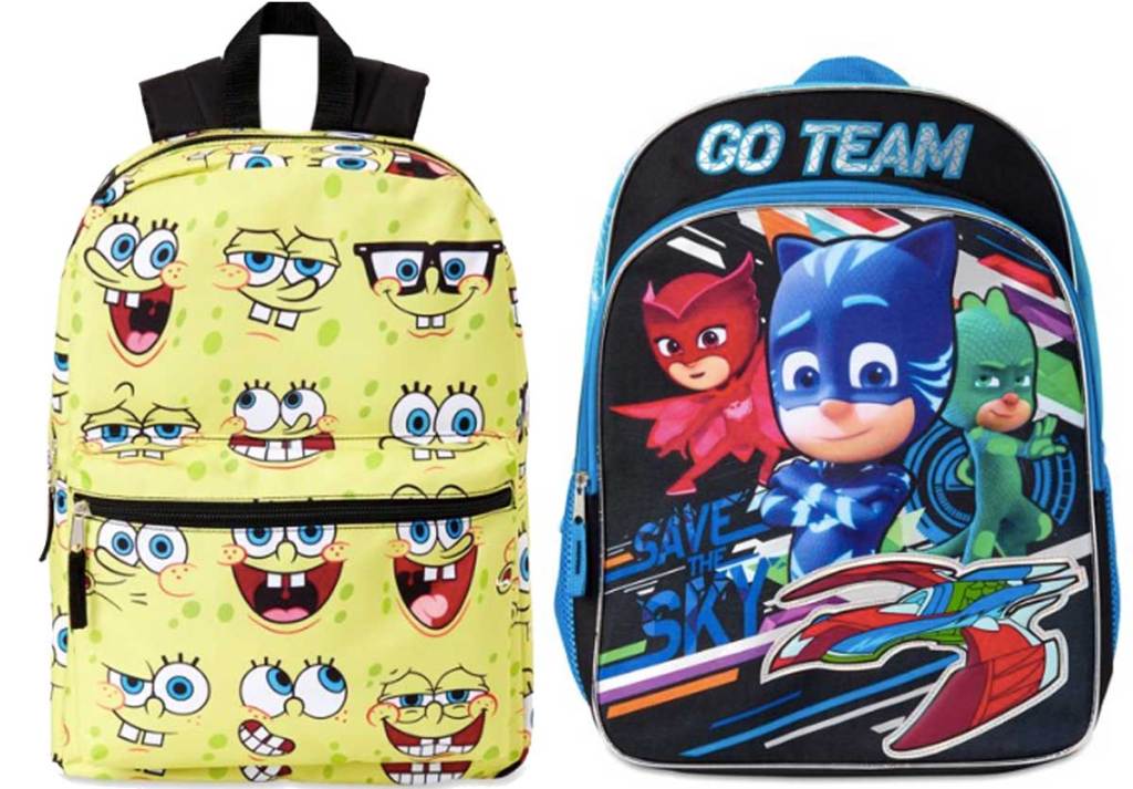 boys character backpacks