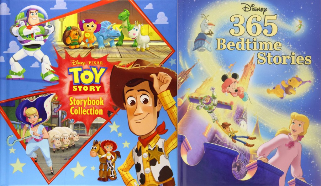 toy story and bedtime stories book titles