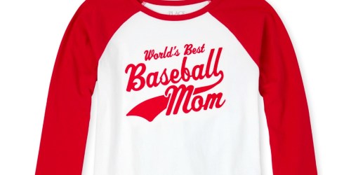 World’s Best Baseball or Softball Mom Shirts Only $1.99 Shipped on ChildrensPlace.com (Regularly $20)