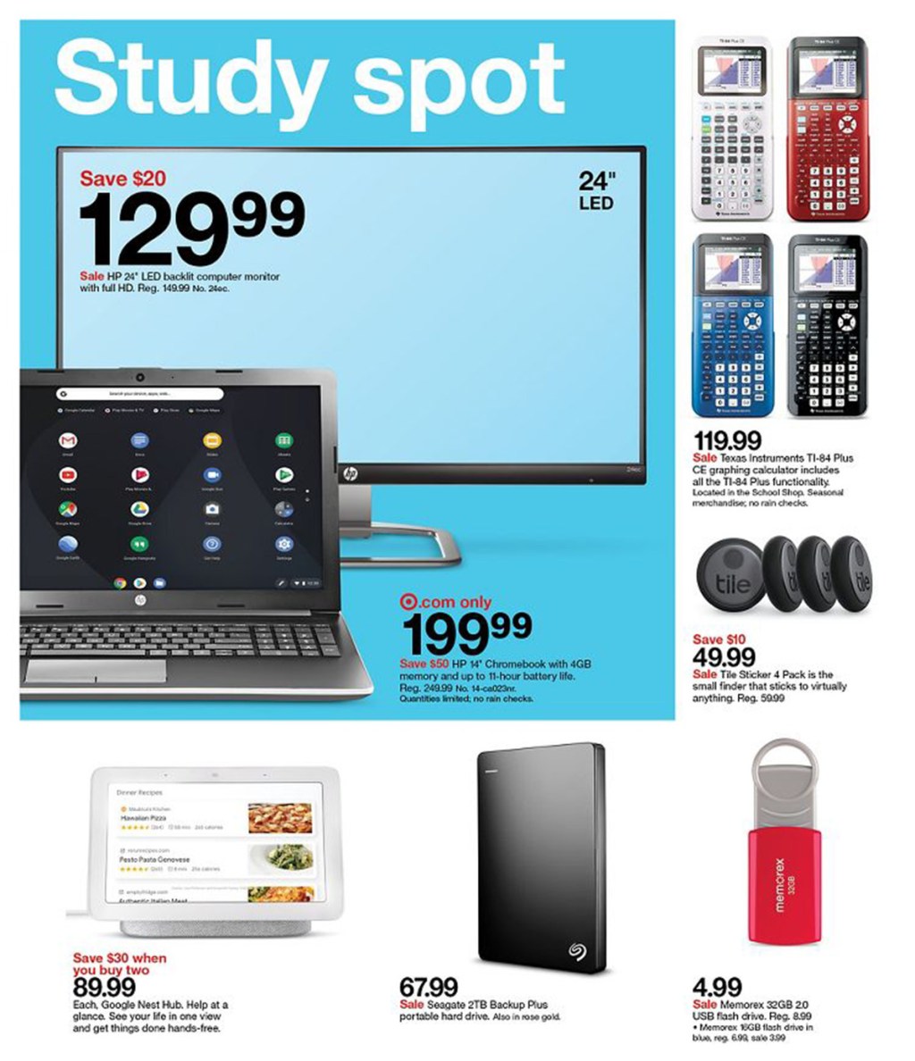 target ad scan