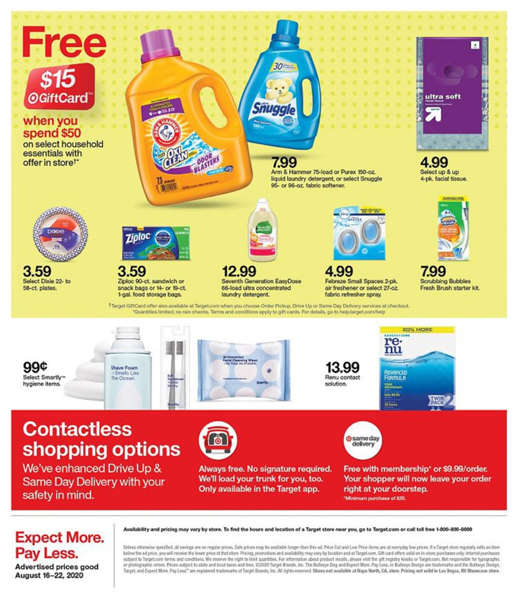 target ad scan