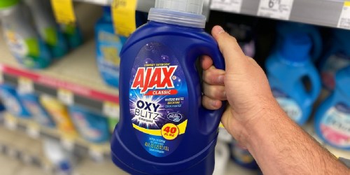 Ajax Laundry Detergent 40oz Bottle Only 99¢ at Walgreens (Regularly $2.49)