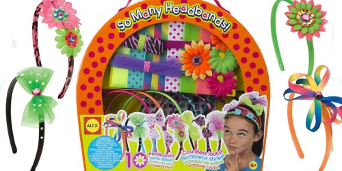 Alex Toys DIY Headbands Set Only $10 on Amazon | Includes Supplies for 10 Headbands