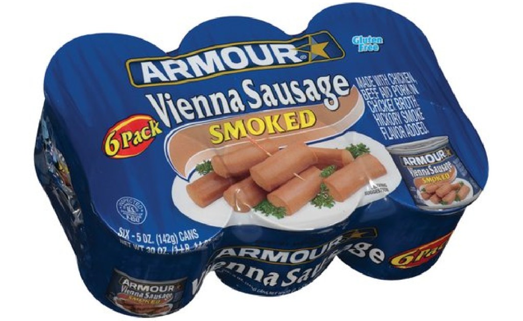 Armour Star 6-Pack Smoked Vienna Sausage cans