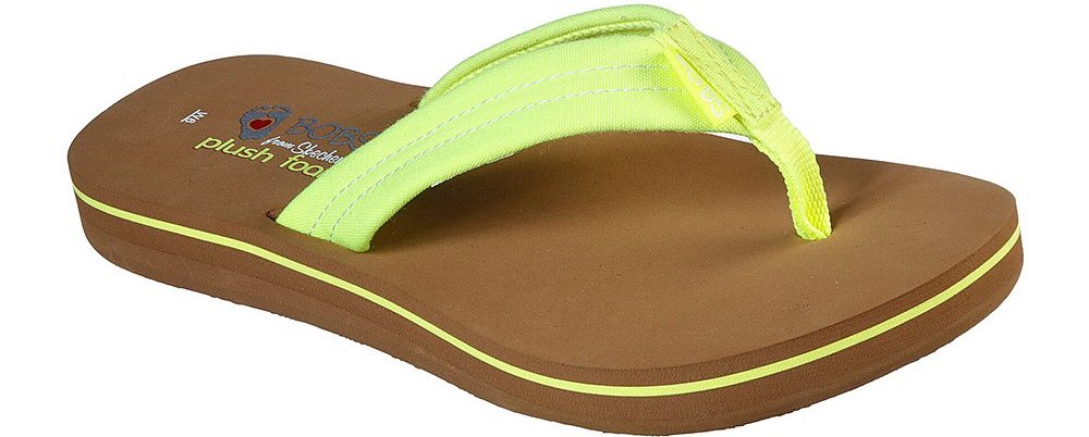 skechers yellow sandals
