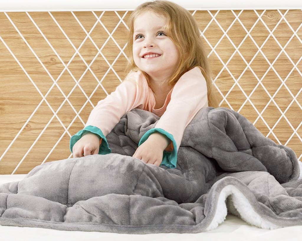 Sherpa Weighted Blankets from $23.99 Shipped on Amazon | Soothes