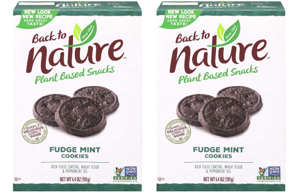 Back to Nature Fudge Mint Cookies