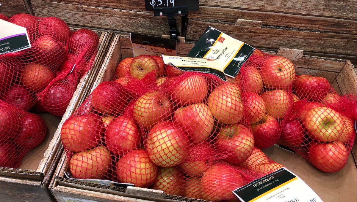 Bagged Honey Crisp Apples at Target