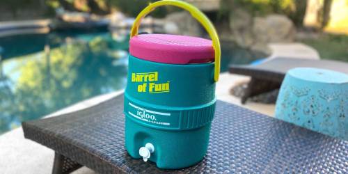 Igloo is Bringing Back the ’90s with a Barrel of Fun Cooler