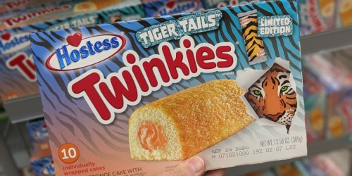 NEW Twinkies Tiger Tails w/ Orange Crème Filling Now Available at Walmart
