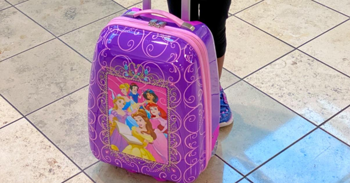 American tourister disney online princess luggage