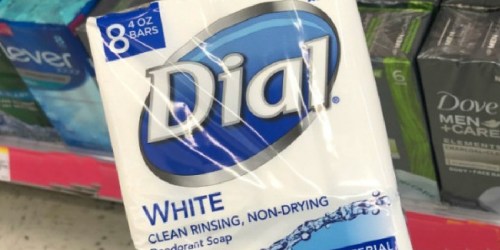 Dial Antibacterial Bar Soap 8-Count Only $2.24 on Walgreens.com (Regularly $5.49) + Free In-Store Pickup