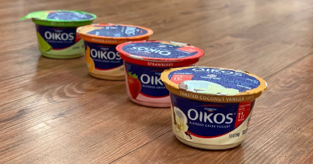 oikos yogurt four in a row