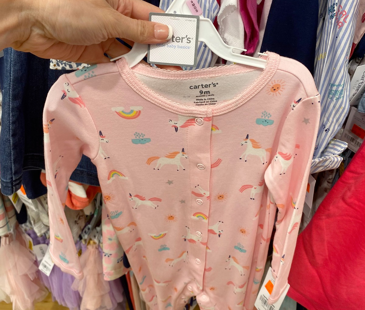 carters pajamas clearance