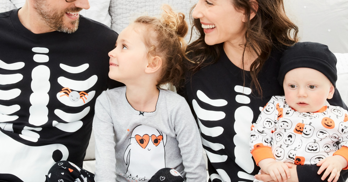 Carters 2024 skeleton pjs