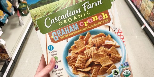Cascadian Farm Graham Crunch Cereal Just $2.25 Shipped on Amazon | Organic & Non-GMO
