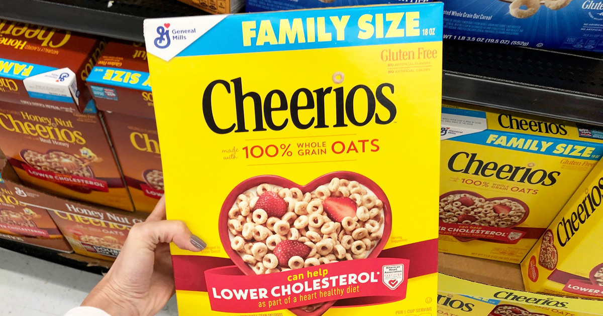Cheerios Family Size Box