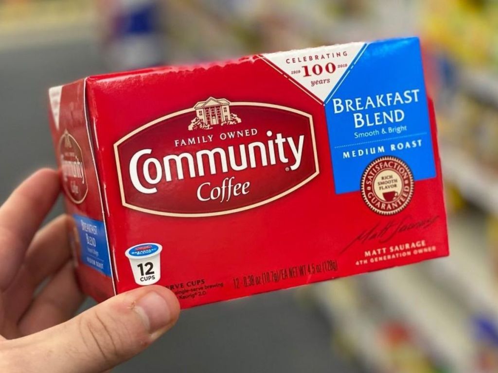 Community Coffee k-cups