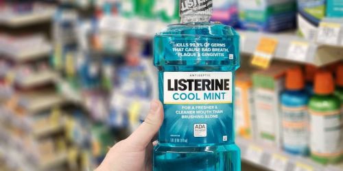Listerine Mouthwash 1L Bottle Just $4 Shipped on Amazon