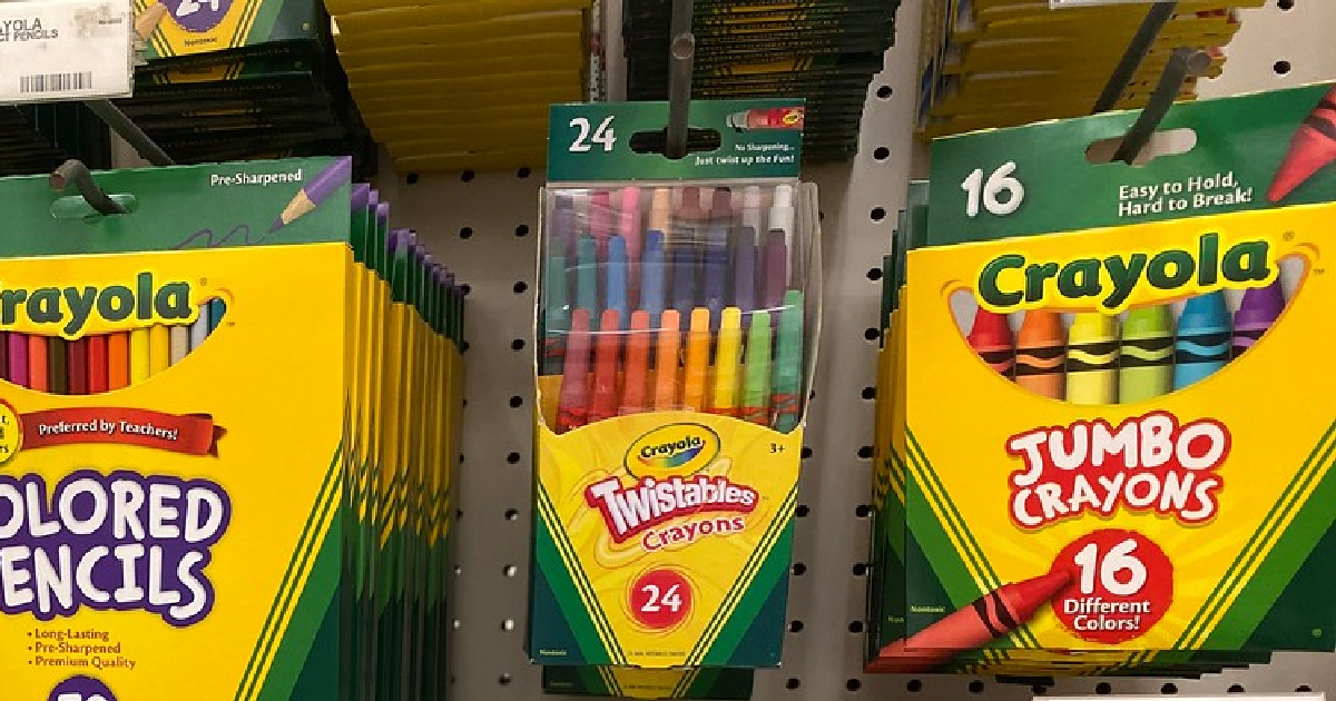 Crayola Mini Twistables Crayons 24-Count Only $3.99 on Amazon