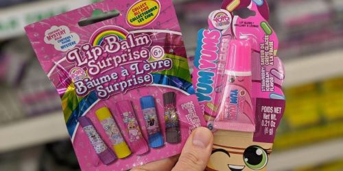 Lip Balm Only $1 at Dollar Tree | Mystery Blind Bags, Disney 2-Packs & More