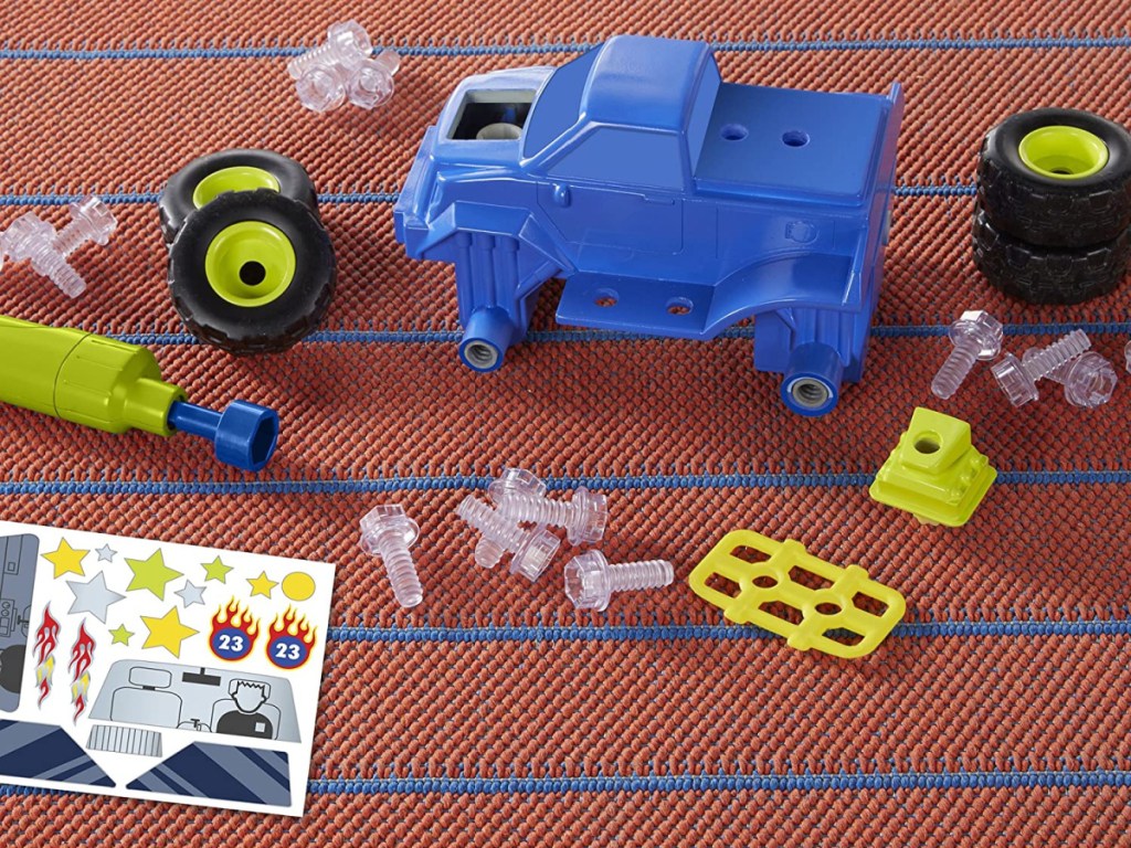 kids monster truck toy set