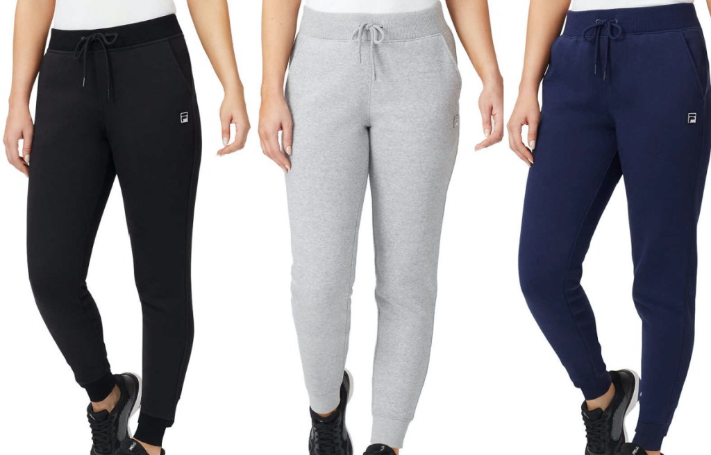 FILA Women's Fleece Joggers Only $10.99 Shipped on Costco.com